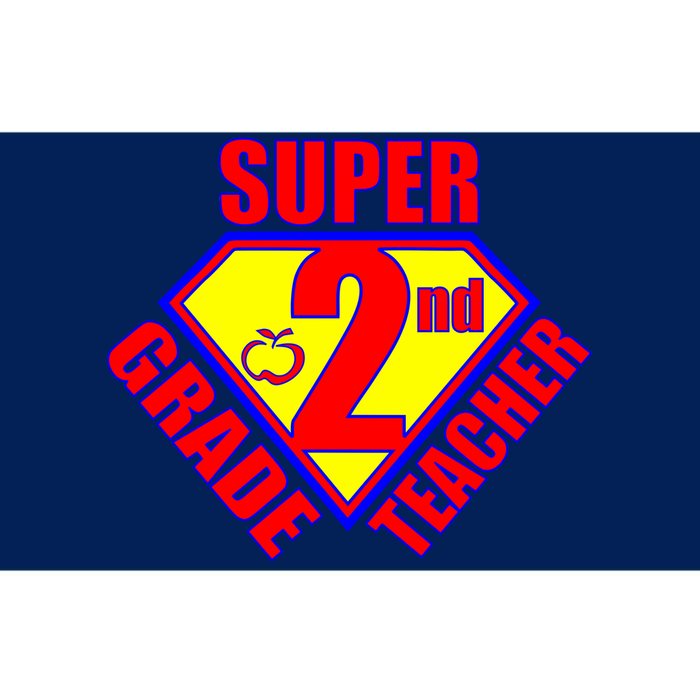 Super 2nd Grade Teacher Bumper Sticker