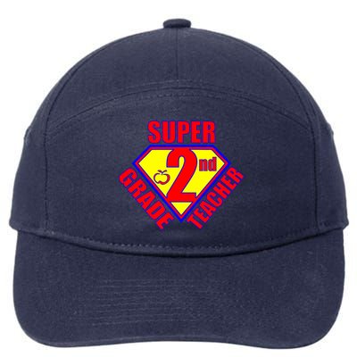 Super 2nd Grade Teacher 7-Panel Snapback Hat