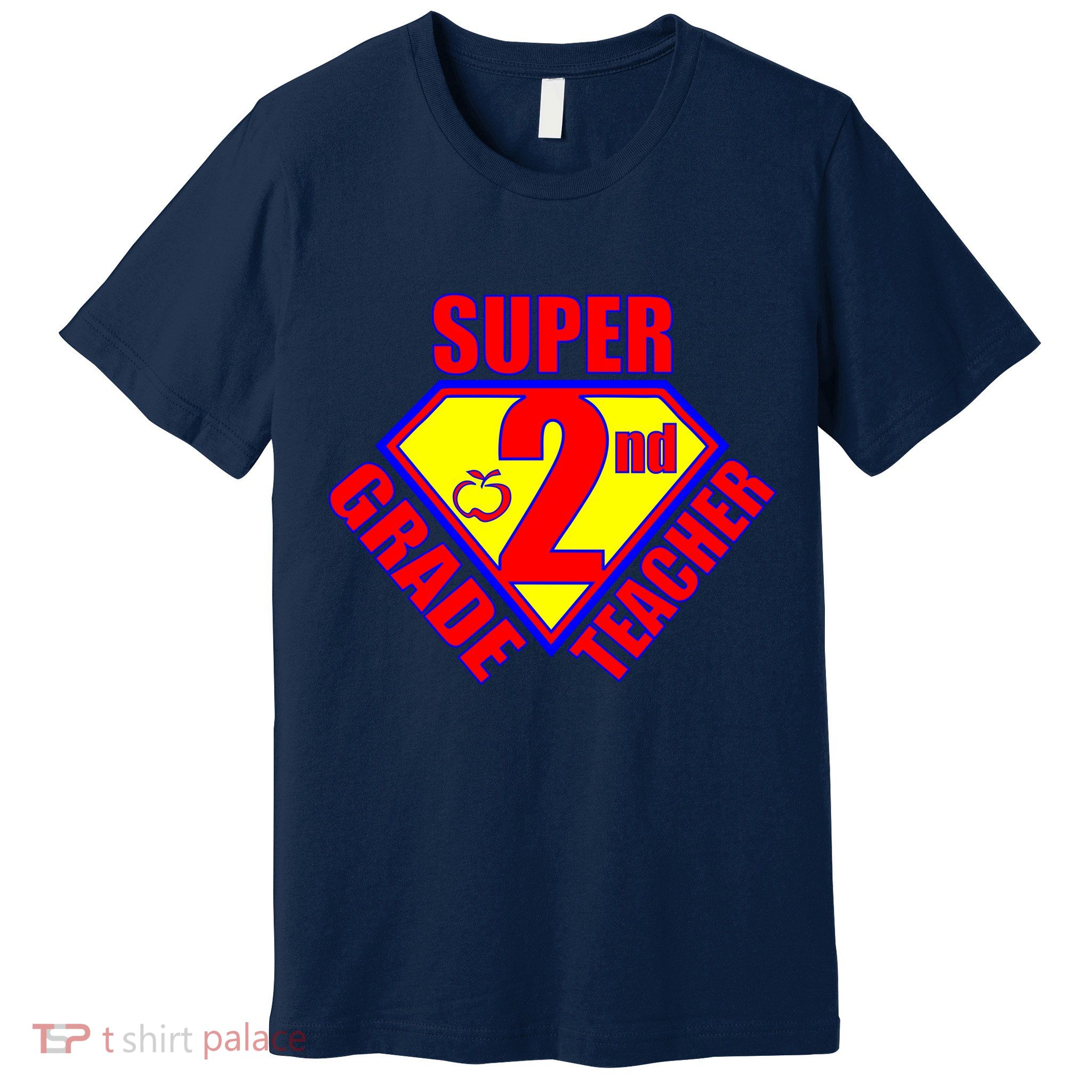 Super 2nd Grade Teacher Premium T-Shirt