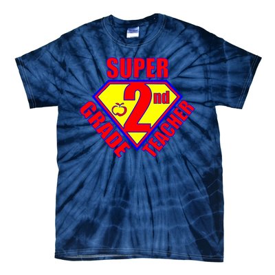 Super 2nd Grade Teacher Tie-Dye T-Shirt