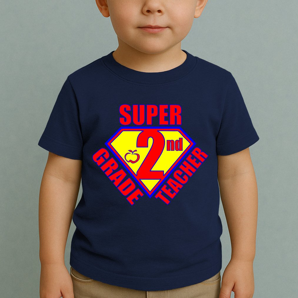 Super 2nd Grade Teacher Toddler T-Shirt