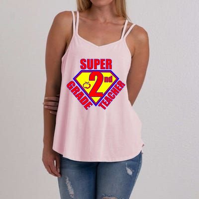 Super 2nd Grade Teacher Women's Strappy Tank