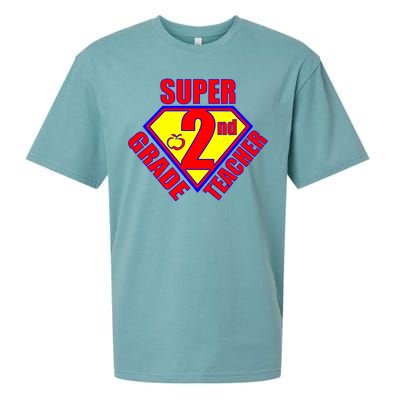 Super 2nd Grade Teacher Sueded Cloud Jersey T-Shirt