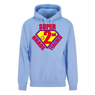 Super 2nd Grade Teacher Unisex Surf Hoodie