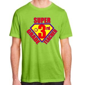 Super 3rd Grade Teacher Adult ChromaSoft Performance T-Shirt