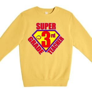 Super 3rd Grade Teacher Premium Crewneck Sweatshirt