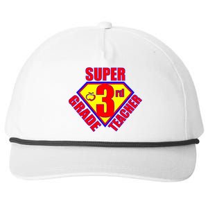 Super 3rd Grade Teacher Snapback Five-Panel Rope Hat