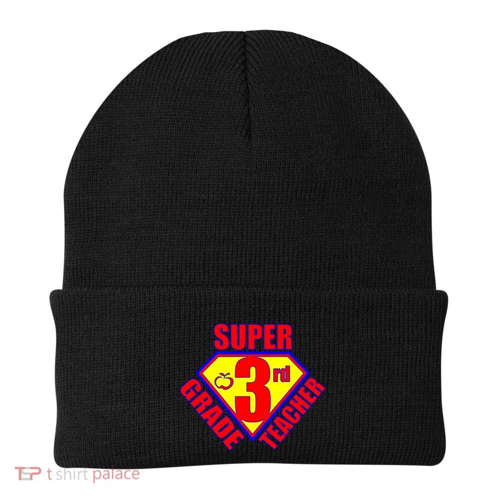 Super 3rd Grade Teacher Beanie