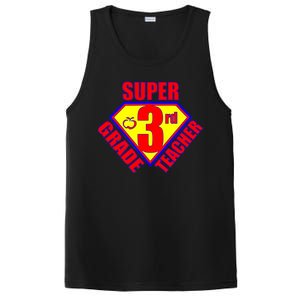 Super 3rd Grade Teacher PosiCharge Competitor Tank