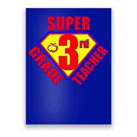 Super 3rd Grade Teacher Poster