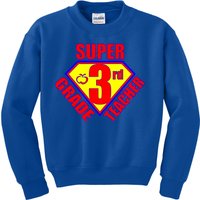 Super 3rd Grade Teacher Kids Sweatshirt