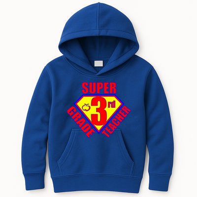 Super 3rd Grade Teacher Kids Hoodie