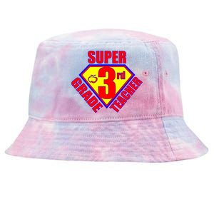 Super 3rd Grade Teacher Tie-Dyed Bucket Hat