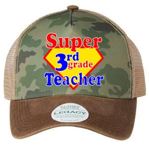 Super 3rd Grade Teacher Funny School Legacy Tie Dye Trucker Hat