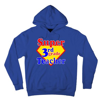 Super 3rd Grade Teacher Funny School Hoodie