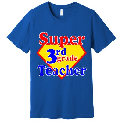 Super 3rd Grade Teacher Funny School Premium T-Shirt