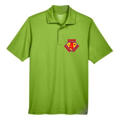 Super 4th Grade Teacher Men's Origin Performance Piqué Polo