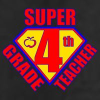 Super 4th Grade Teacher 11oz C Handle Ceramic Mug