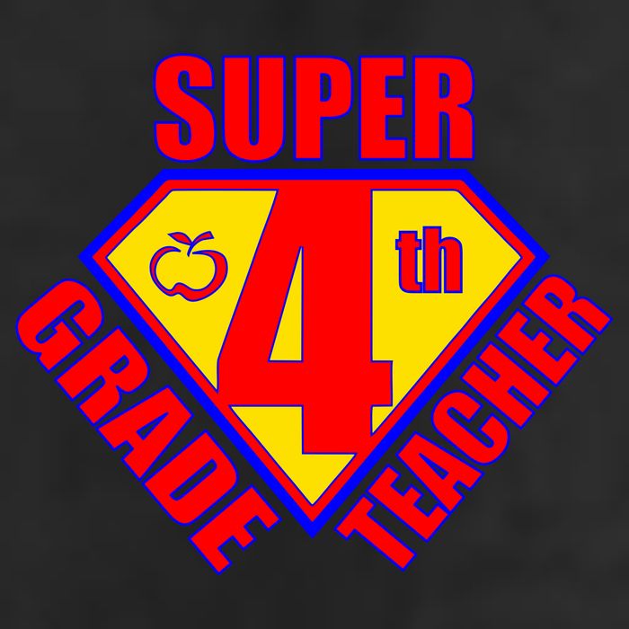 Super 4th Grade Teacher 11oz C Handle Ceramic Mug