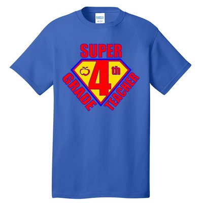 Super 4th Grade Teacher Tall T-Shirt