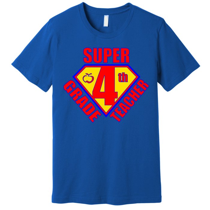 Super 4th Grade Teacher Premium T-Shirt