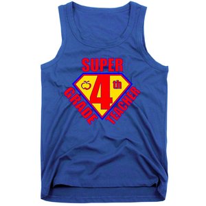 Super 4th Grade Teacher Tank Top