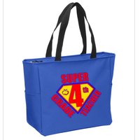 Super 4th Grade Teacher Zip Tote Bag