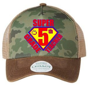 Super 5th Grade Teacher Legacy Tie Dye Trucker Hat