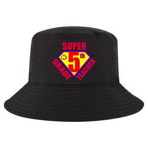 Super 5th Grade Teacher Cool Comfort Performance Bucket Hat