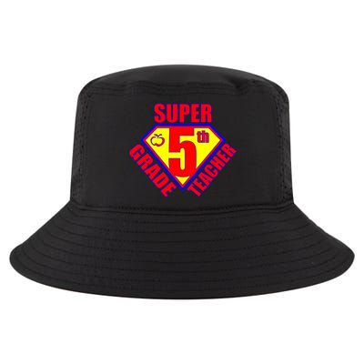 Super 5th Grade Teacher Cool Comfort Performance Bucket Hat