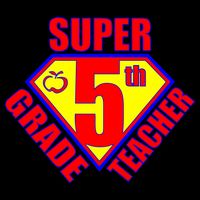 Super 5th Grade Teacher Cooling Performance Crew T-Shirt