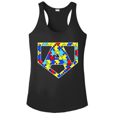 Super Autism Hero Ladies PosiCharge Competitor Racerback Tank
