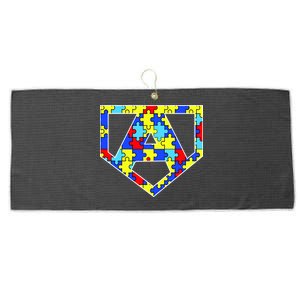 Super Autism Hero Large Microfiber Waffle Golf Towel