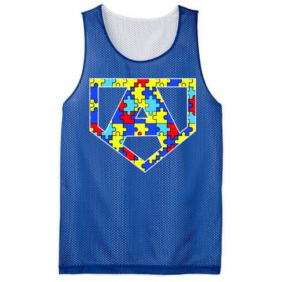 Super Autism Hero Mesh Reversible Basketball Jersey Tank