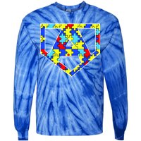 Super Autism Hero Tie-Dye Long Sleeve Shirt