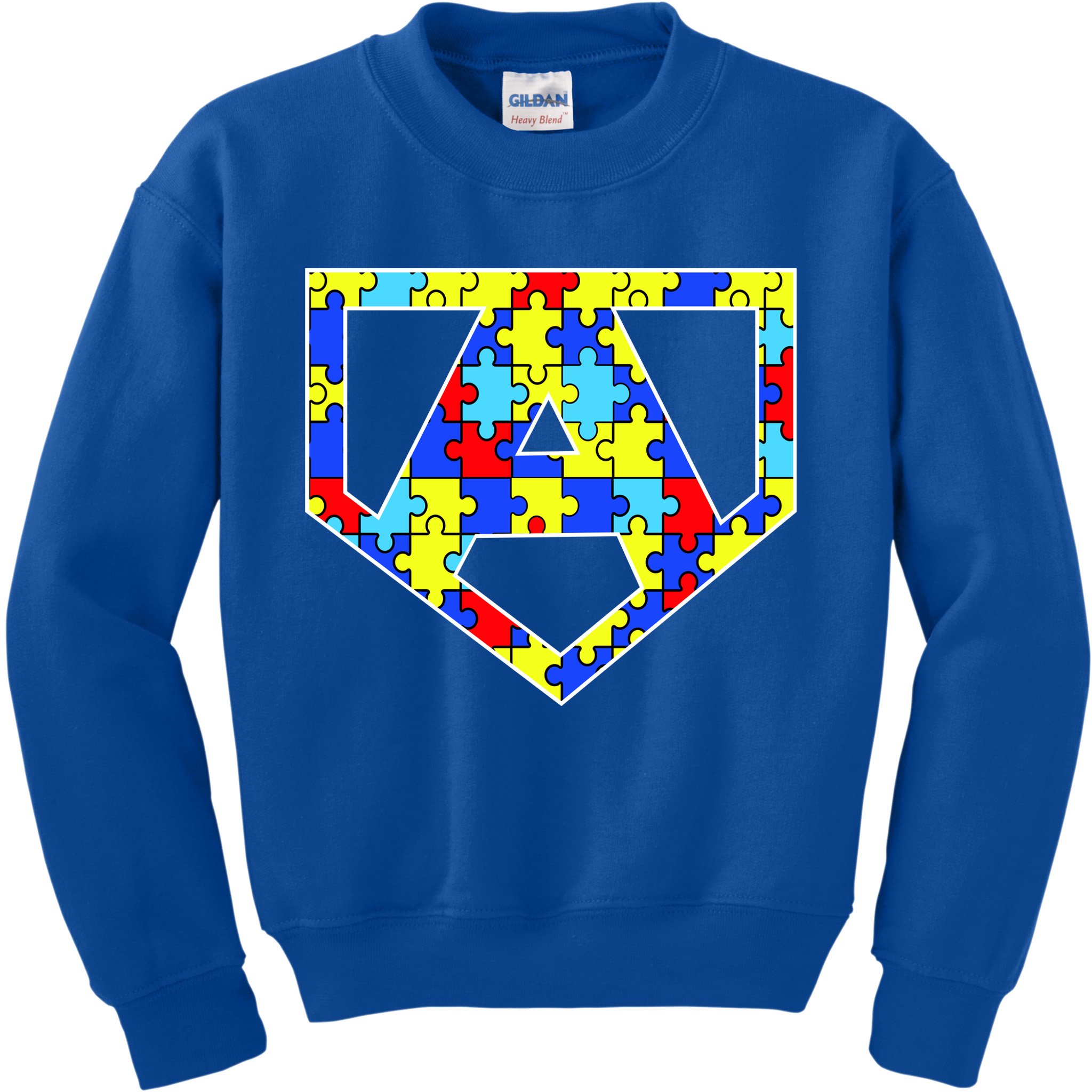 Super Autism Hero Kids Sweatshirt