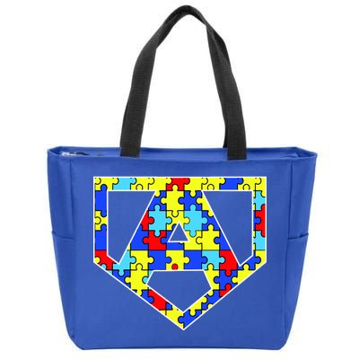 Super Autism Hero Zip Tote Bag