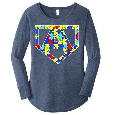 Super Autism Hero Women's Perfect Tri Tunic Long Sleeve Shirt