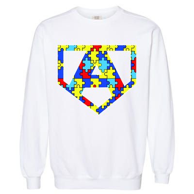Super Autism Hero Garment-Dyed Sweatshirt