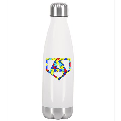 Super Autism Hero Stainless Steel Insulated Water Bottle