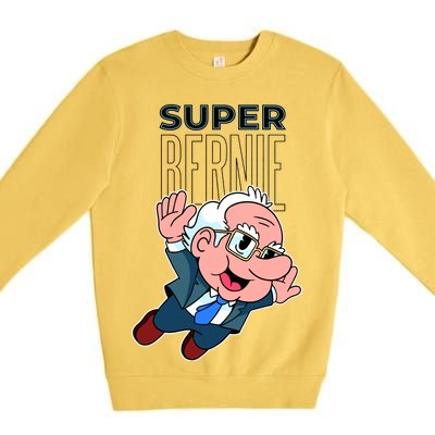 Super Bernie Sanders Premium Crewneck Sweatshirt