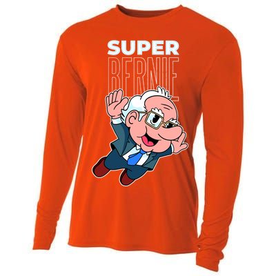 Super Bernie Sanders Cooling Performance Long Sleeve Crew