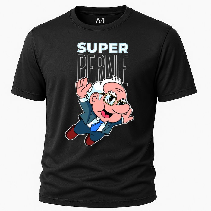 Super Bernie Sanders Cooling Performance Crew T-Shirt