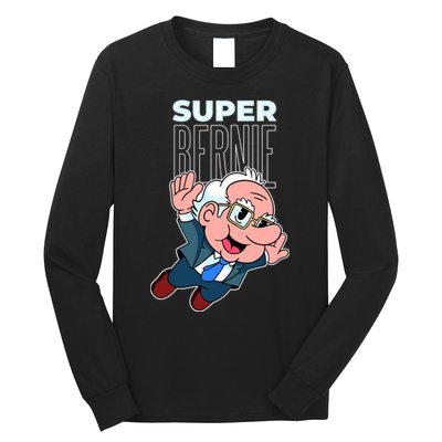 Super Bernie Sanders Long Sleeve Shirt