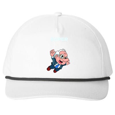 Super Bernie Sanders Snapback Five-Panel Rope Hat