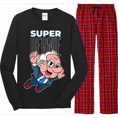 Super Bernie Sanders Long Sleeve Pajama Set