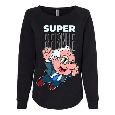 Super Bernie Sanders Womens California Wash Sweatshirt