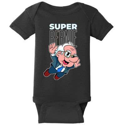 Super Bernie Sanders Baby Bodysuit