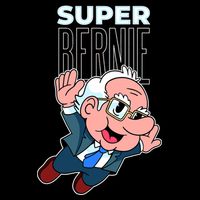Super Bernie Sanders Baby Bodysuit