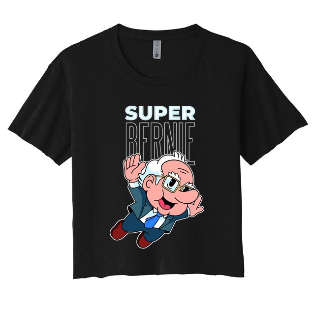 Super Bernie Sanders Crop Top